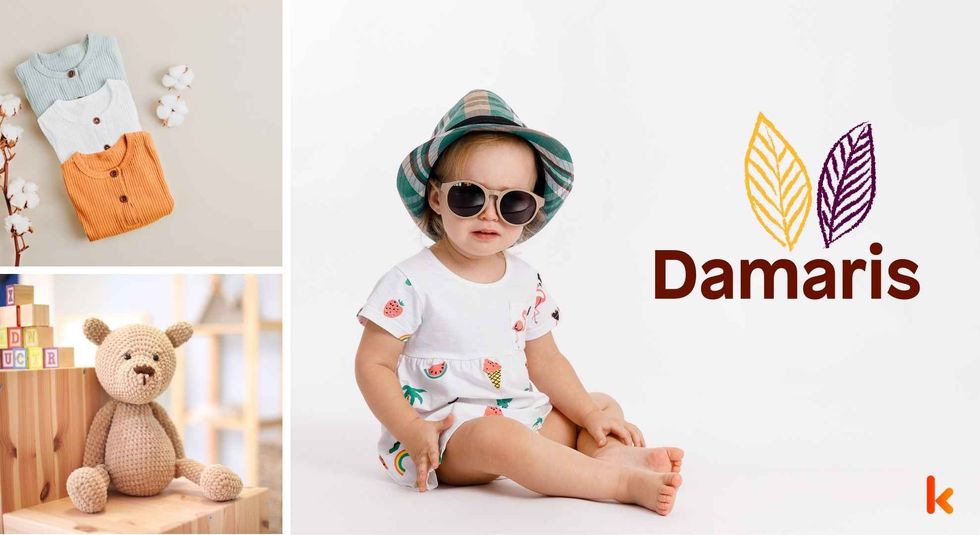 Baby name Damaris - Cute baby, clothes, teddy bear & toys . 