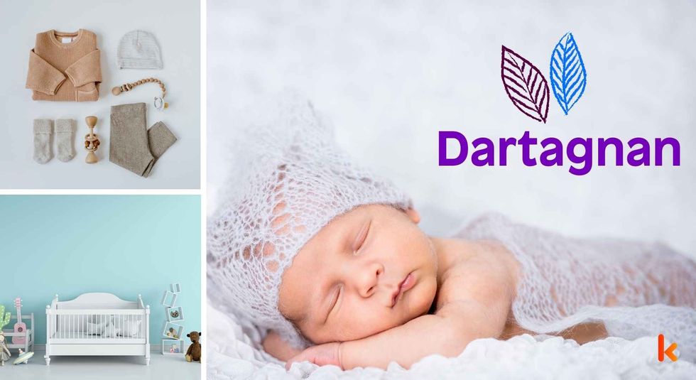 Baby name Dartagnan - cute baby, clothes, crib, accessories and toys.