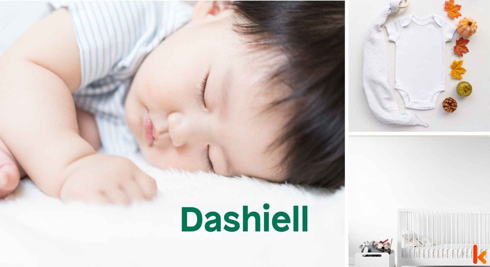 Baby name Dashiell - cute baby, clothes, crib, accessories and toys.