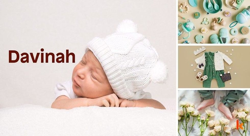 Baby name Davinah - cute baby, baby clothes, baby shoes, flowers & baby feet