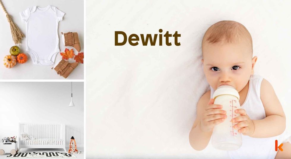 Baby name Dewitt - cute baby, clothes, crib, accessories and toys.