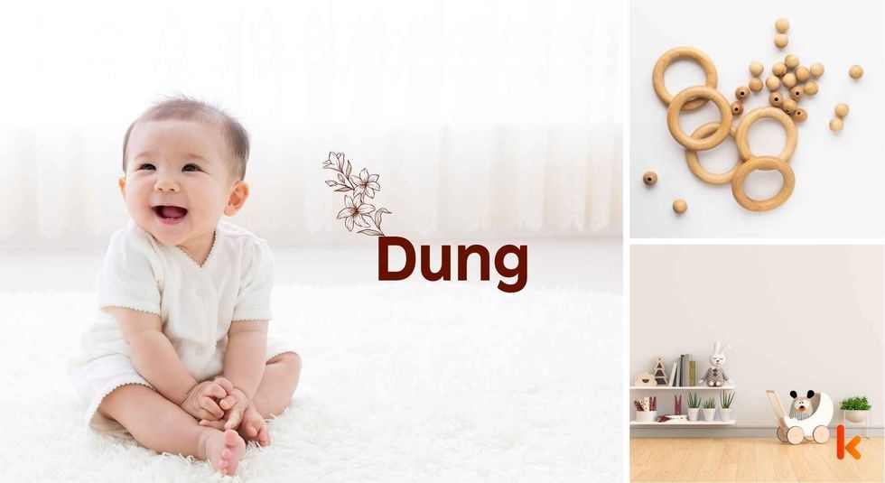 Baby name Dung - Cute baby, teethers, room. 