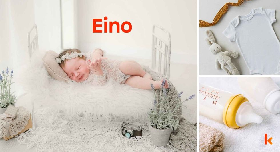 Baby name Eino - cute baby, baby bottle and baby clothes