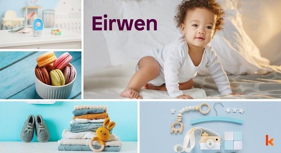 Baby name Eirwen - cute baby, baby shoes, baby clothes, baby room, baby accessories & macarons