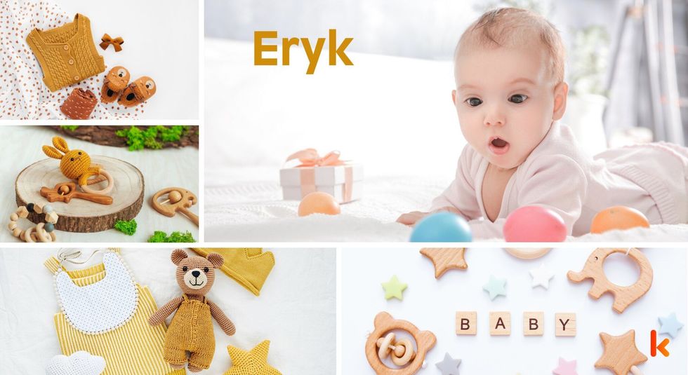 Baby name eryk - baby teethers, teddy, booties & crochet toys.