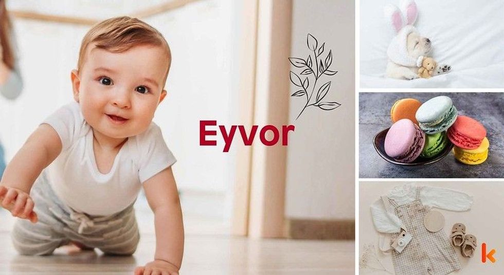 Baby name eyvor - cute baby, clothes, toys, chocolates