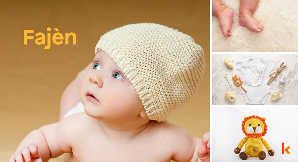 Baby name fajèn - cute baby, clothes & knitted toys.
