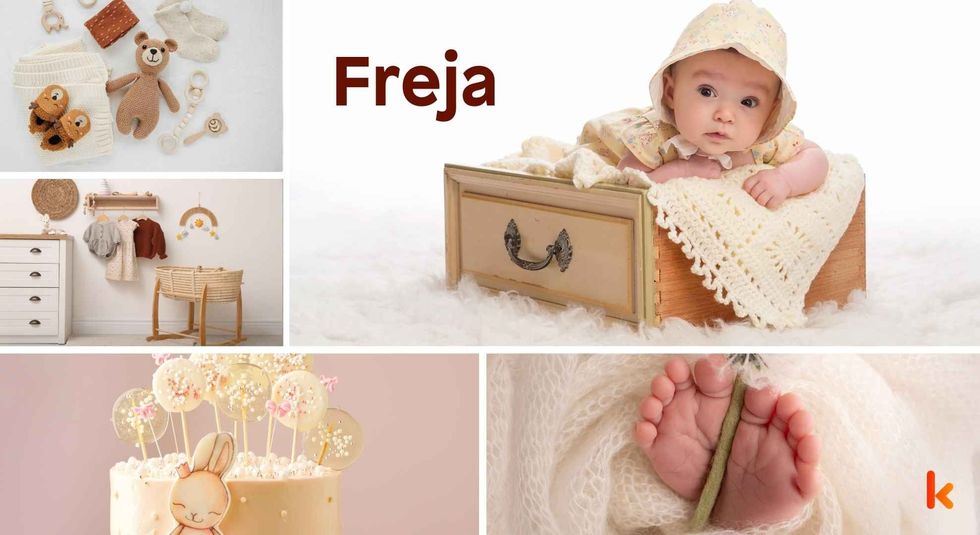 baby name Freja- cute baby, feet, cake, room, and toys. 