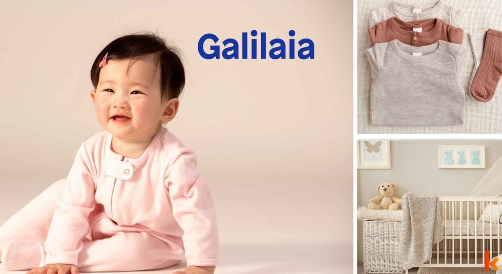 Baby name Galilaia - cute baby, clothes, crib, accessories and toys.