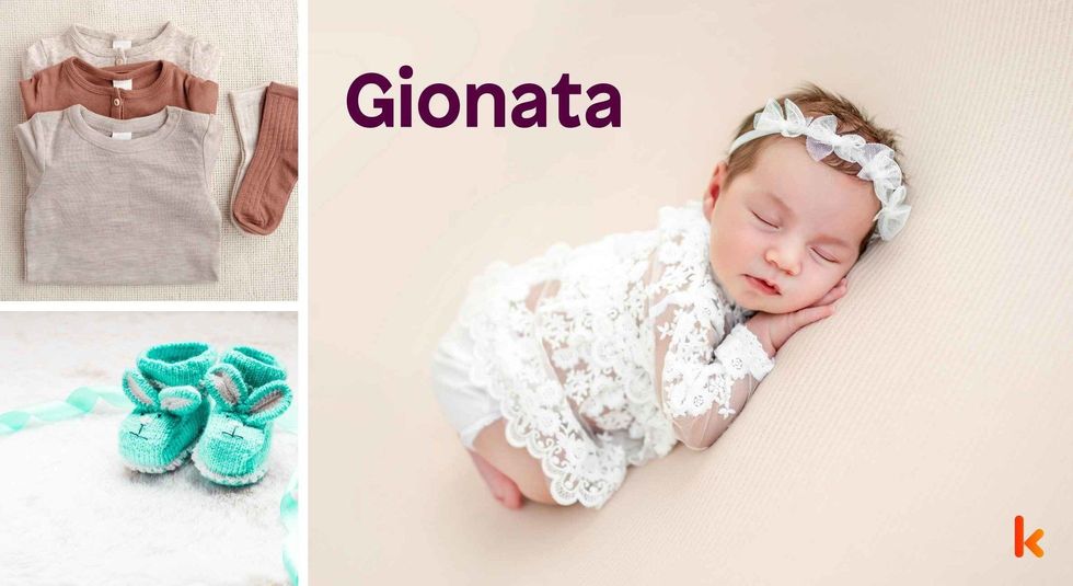 Baby Name Gionata- cute baby, booties, clothes.
