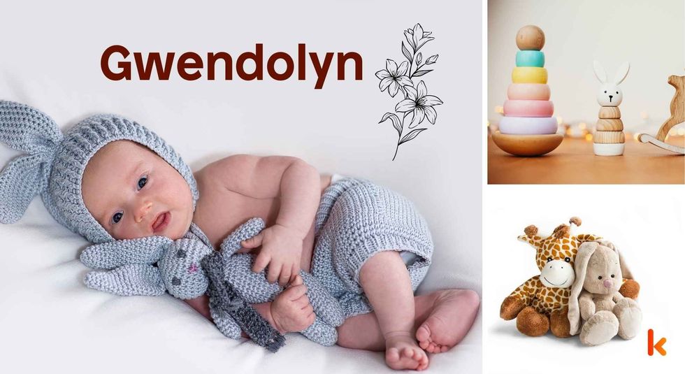 Baby name Gwendolyn - cute baby, toys, stuff toys