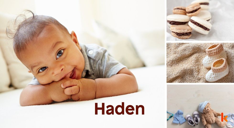 Baby name Haden - cute, baby, macaron, toys, clothes