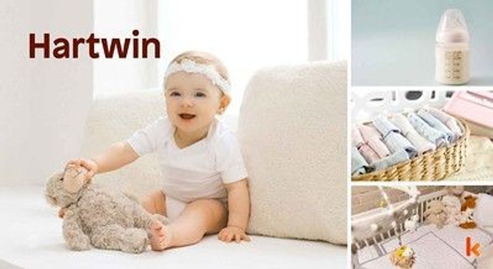 Baby Name Hartwin- cute baby, crib, sipper, clothes