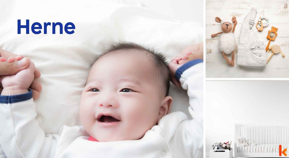Baby name Herne - cute baby, clothes, crib, accessories and toys.