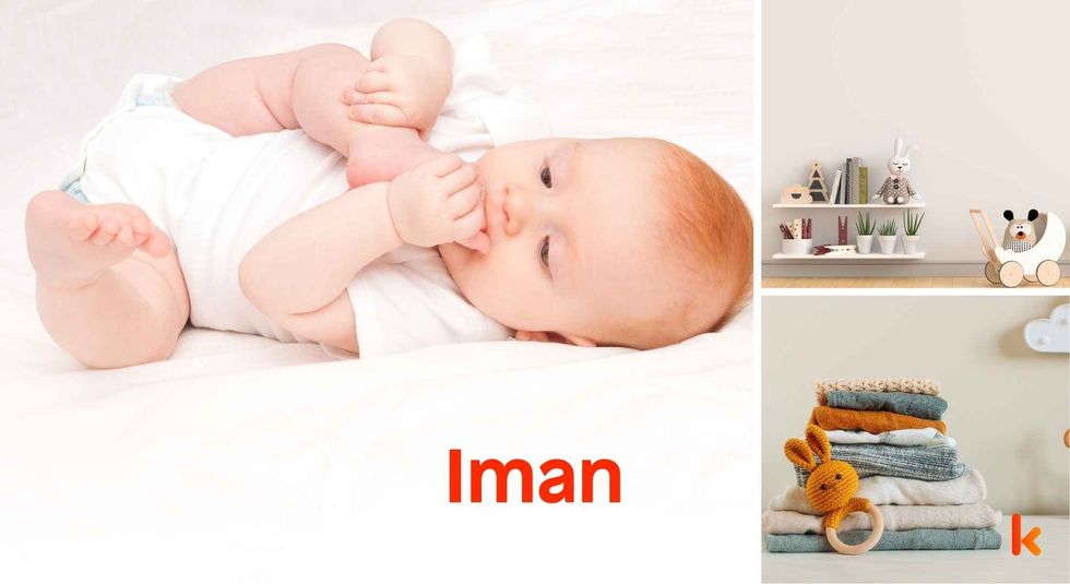 Baby name Iman - cute baby, clothes, toys, room