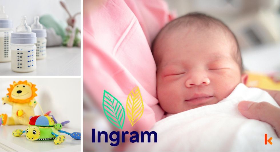 Baby name ingram - soft toys & milk bottles