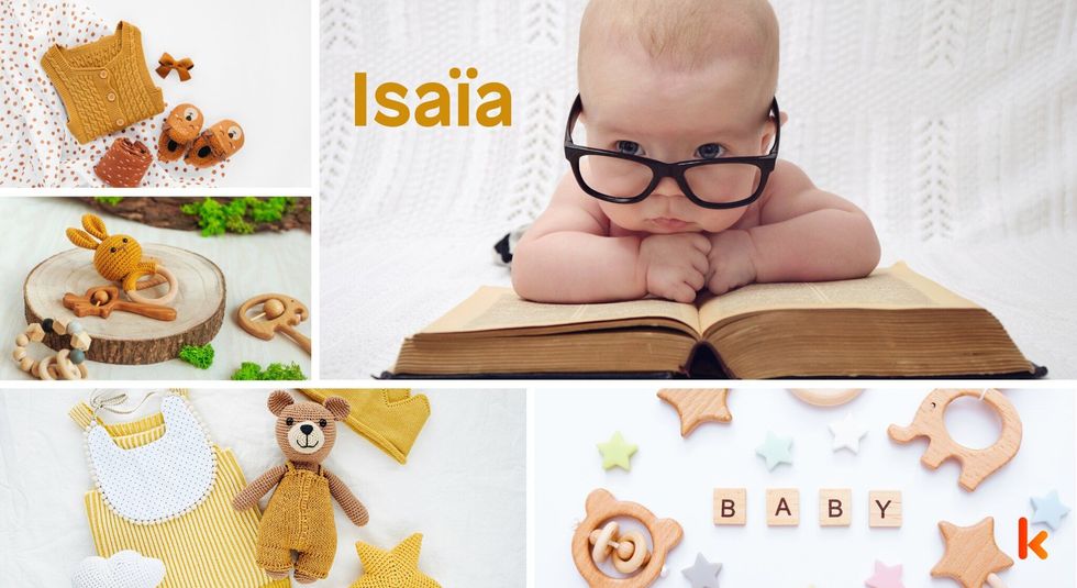 Baby name isaia - baby alphabets, teethers, crochet toys & shirts