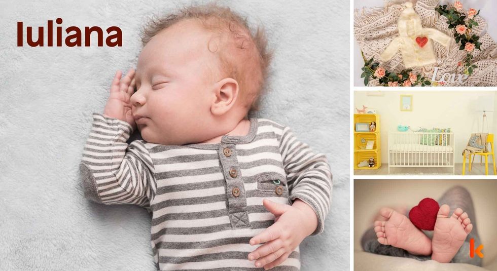 Baby name Iuliana - cute baby, baby feet, baby crib & baby clothes