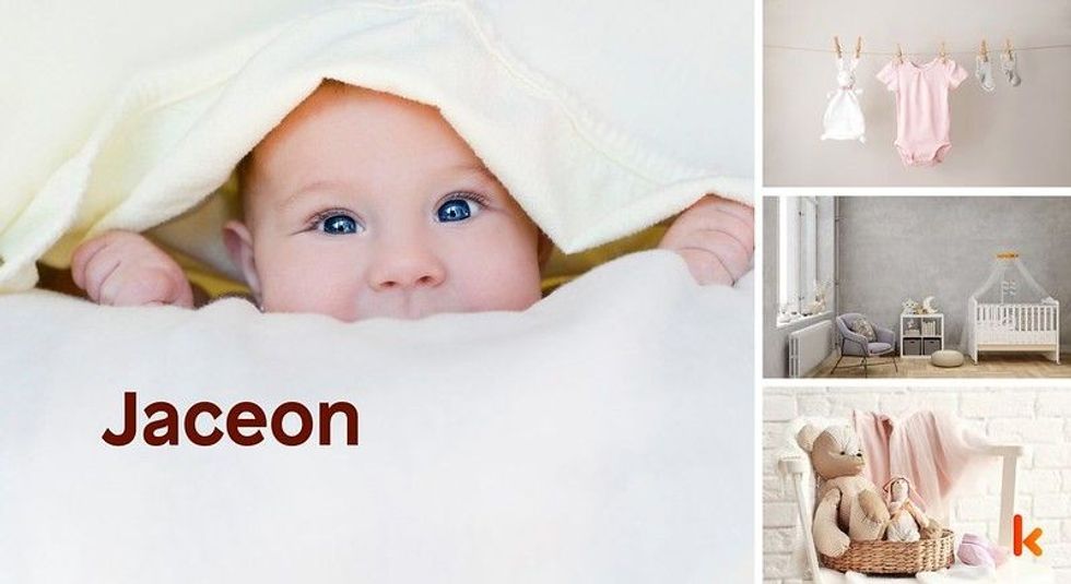 Baby Name Jaceon- cute baby, crib, clothes, toys