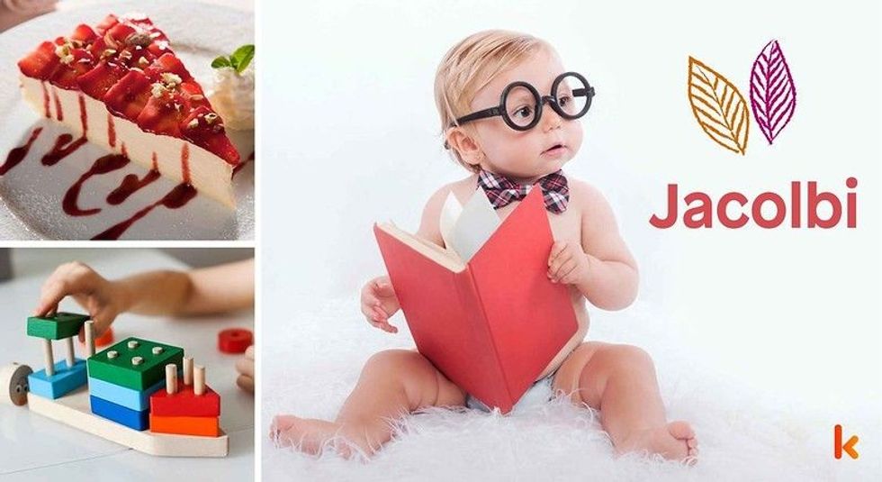 Baby name Jacolbi - cute baby, cute color toys & baby cakes.