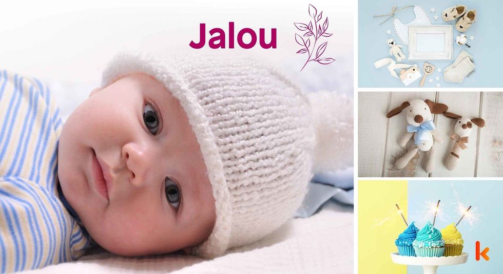 Baby name Jalou - cute baby, cute baby color toys, baby cakes & baby dessert.