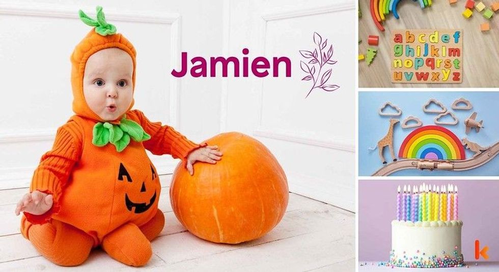 Baby name Jamien - cute baby, cute baby color toys, baby cakes & baby dessert.