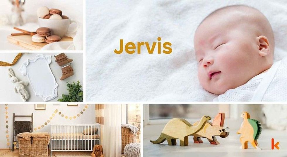 Baby Name Jervis - cute baby, baby room, baby clothes, macarons.
