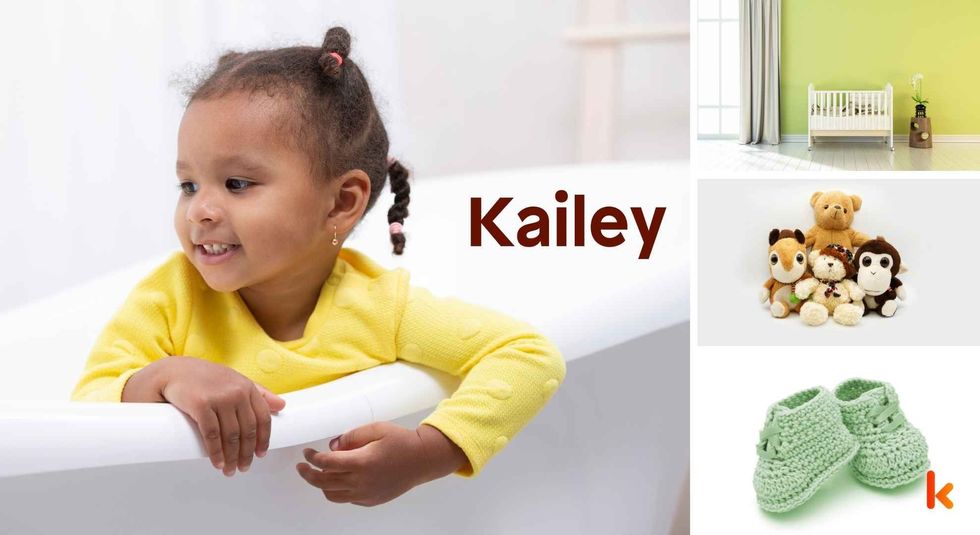 Baby name Kailey - cute baby, baby nursery, toys & baby booties