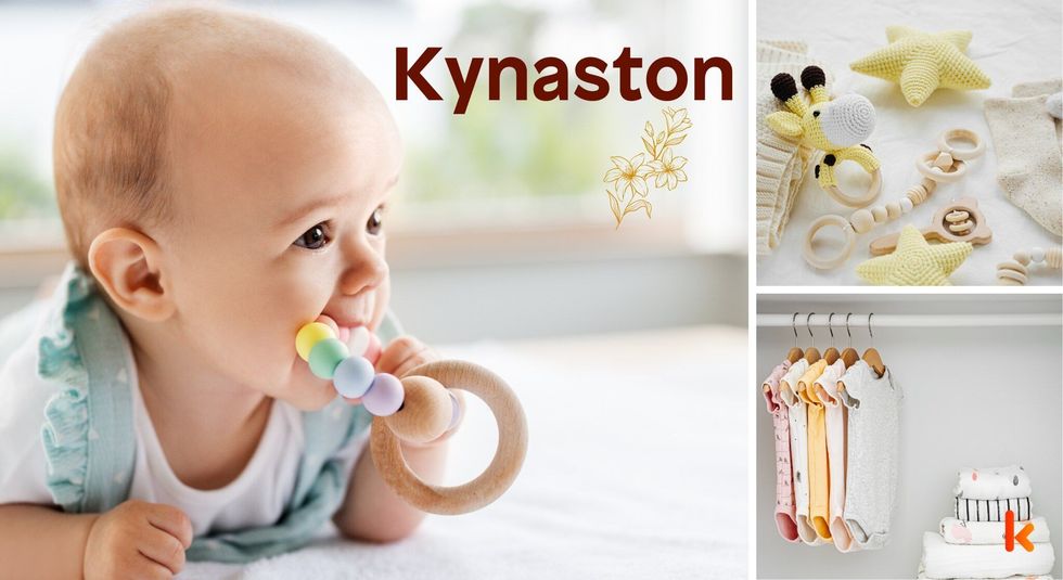 Baby Name Kynaston - cute baby, shoes and toys