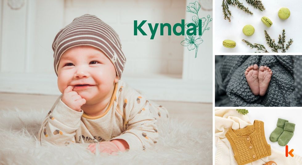 Baby Name Kyndal - cute baby, shoes and toys