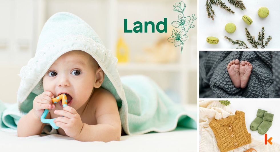 Baby Name Land - cute baby, flowers, shoes and toys.