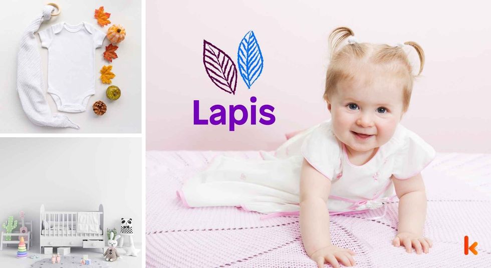 Baby name Lapis - cute baby, clothes, crib, accessories and toys.