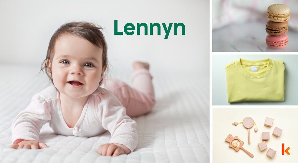 Baby name Lennyn - cute, baby, macaron, toys, clothes