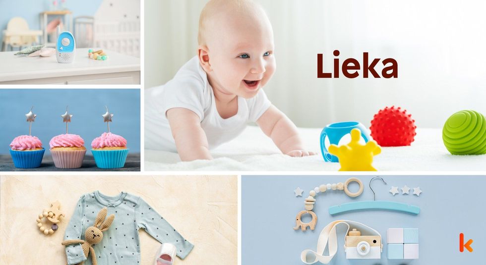Baby name Lieka- cute baby, baby room, baby clothes, baby toys, baby accessories & cupcakes.