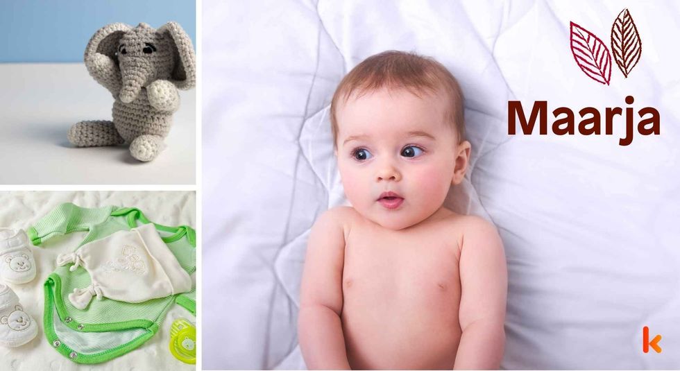 Baby name Maarja - cute baby, toys & baby clothes