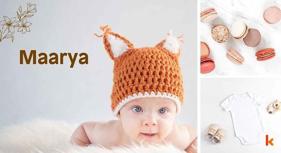 Baby Name Maarya - cute baby, baby clothes, macarons.
