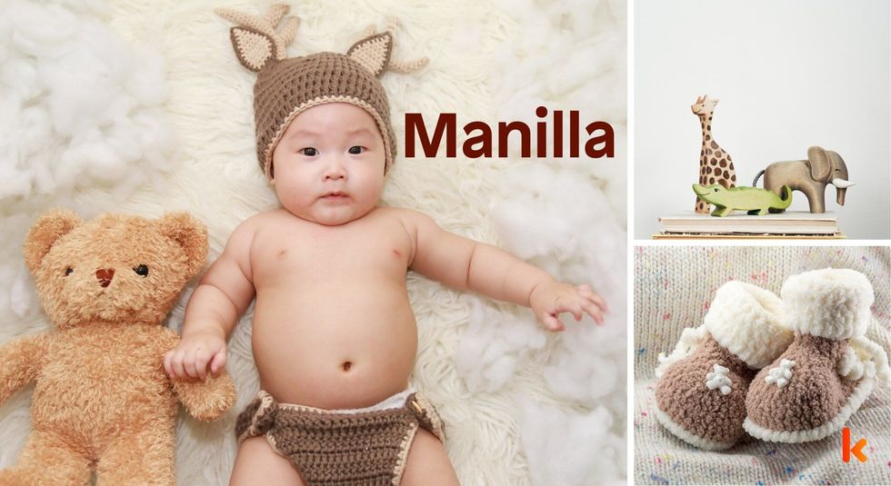 Baby name Manilla- cute baby, toys, booties