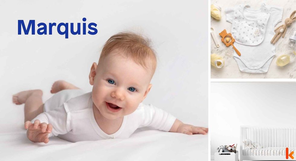 Baby name Marquis - cute baby, clothes, crib, accessories and toys.