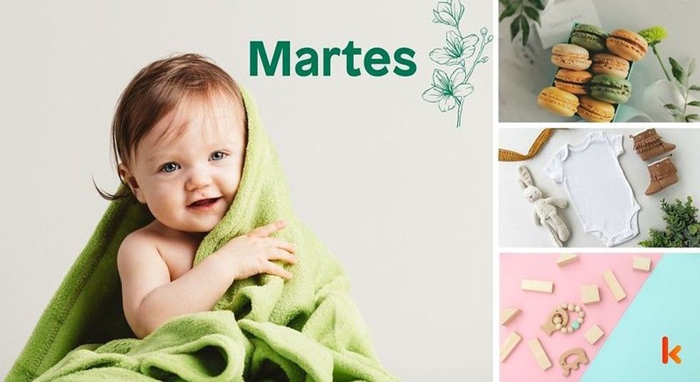 Baby name Martes - cute, baby, macaron, toys, clothes