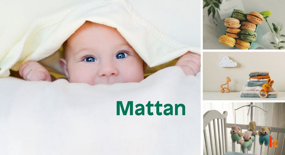Baby name Mattan - cute, baby, macaron, toys, clothes
