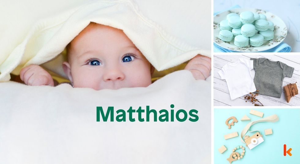 Baby name matthaios - cute, baby, macaron, toys, clothes