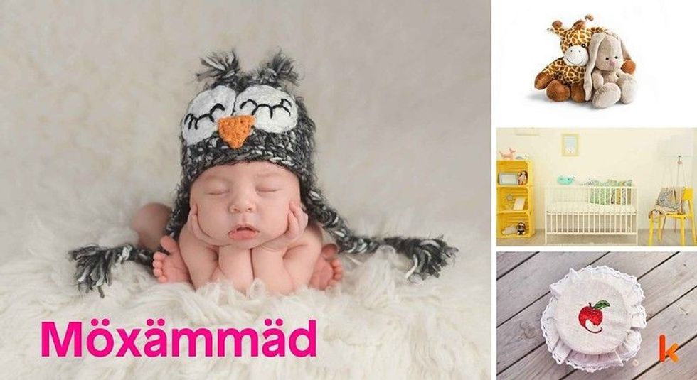 Baby name Möxämmäd - cute baby, toys, baby nursery & dessert