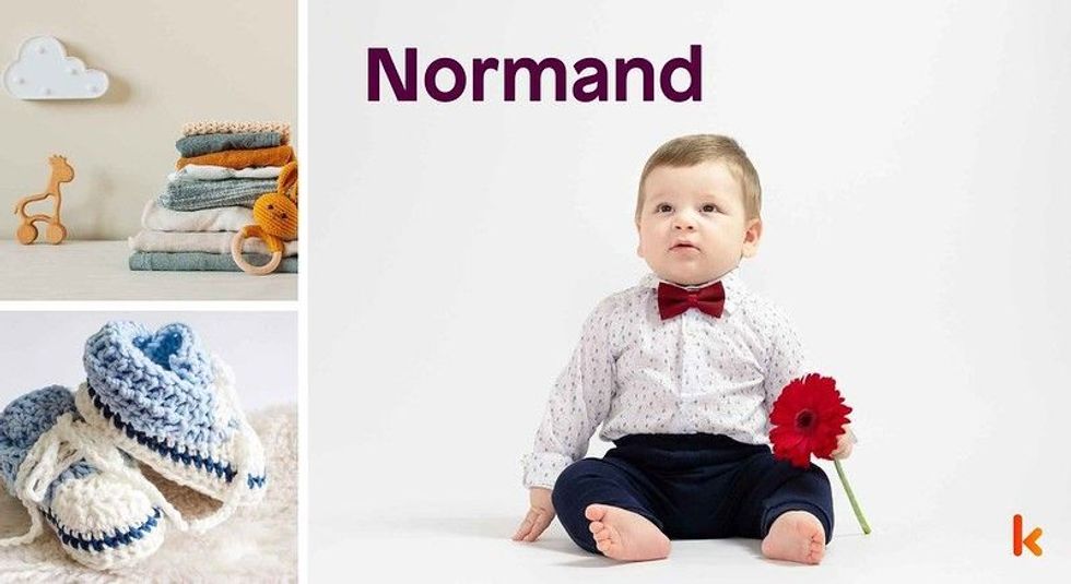 Baby Name Normand- cute baby, booties, clothes