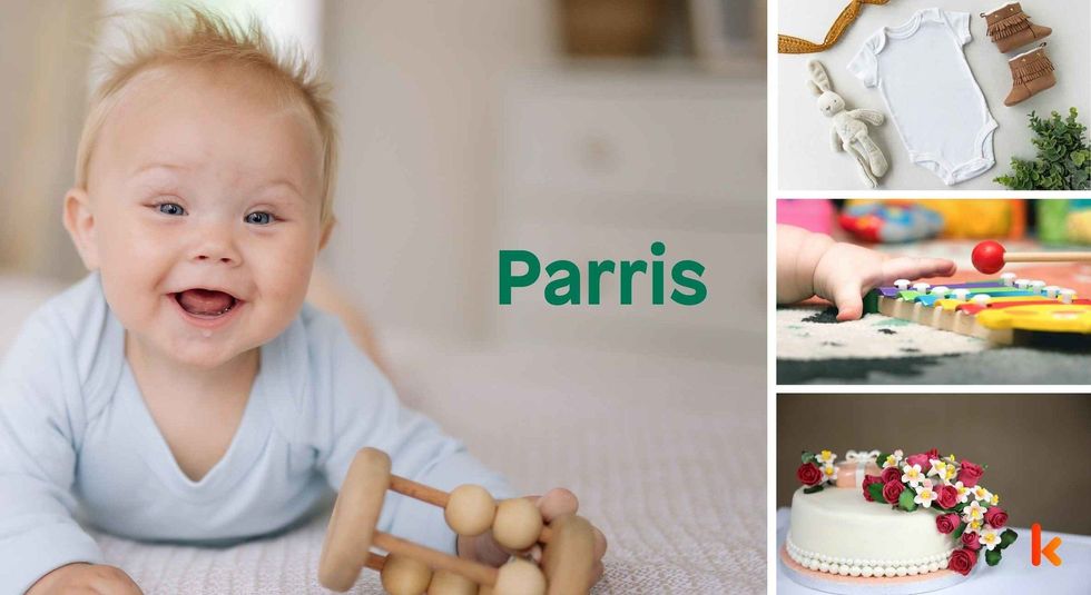 Baby name Parris - cute, baby, toys, clothes, cakes