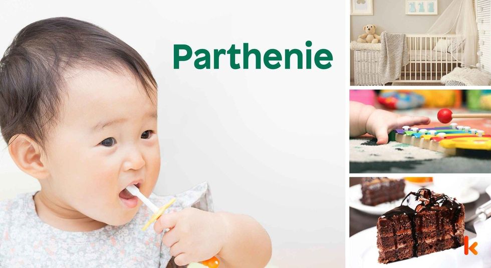 Baby name Parthenie - cute, baby, toys, clothes, cakes
