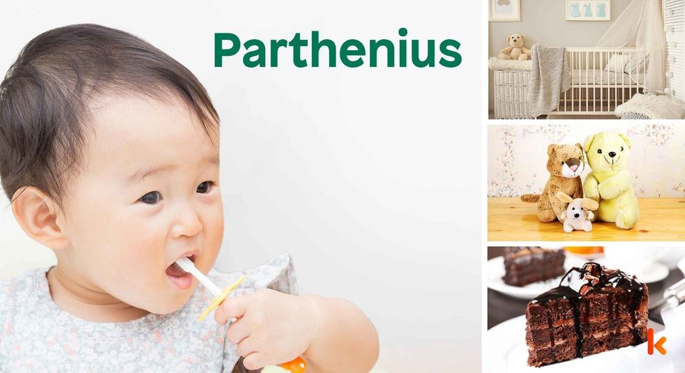 Baby name Parthenius - cute, baby, toys, clothes, cakes