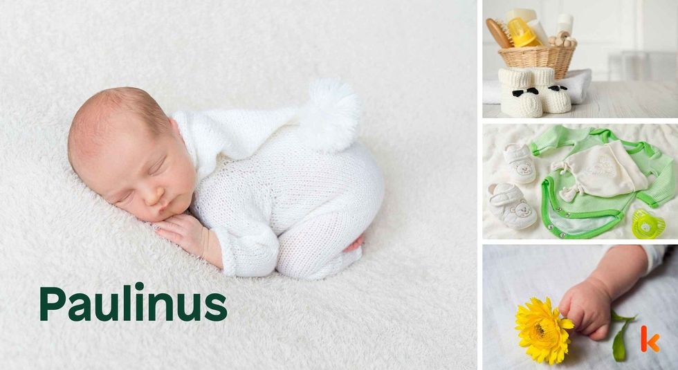 Baby name Paulinus- cute baby, baby hands, baby clothes, baby booties