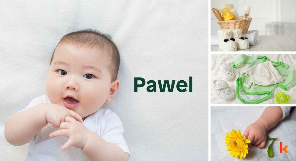 Baby name Pawel - cute baby, baby hands, baby clothes, baby booties