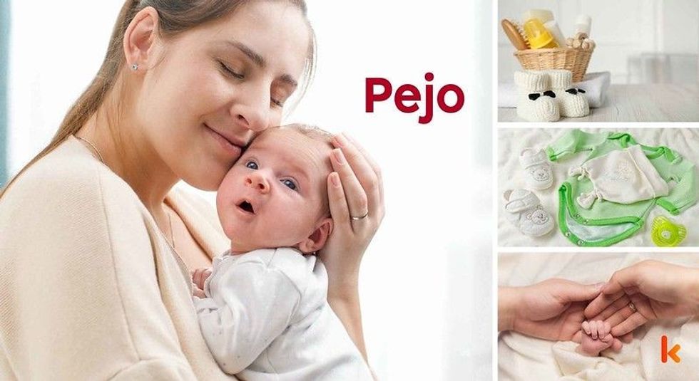 Baby name Pejo- cute baby, baby hands, baby clothes, baby booties