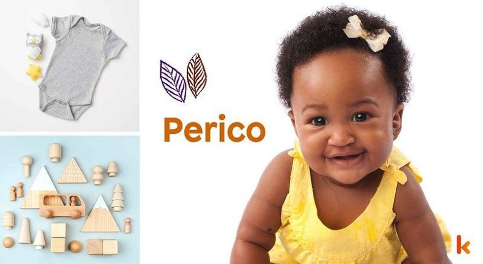 Baby name perico - cute baby, clothes, toys